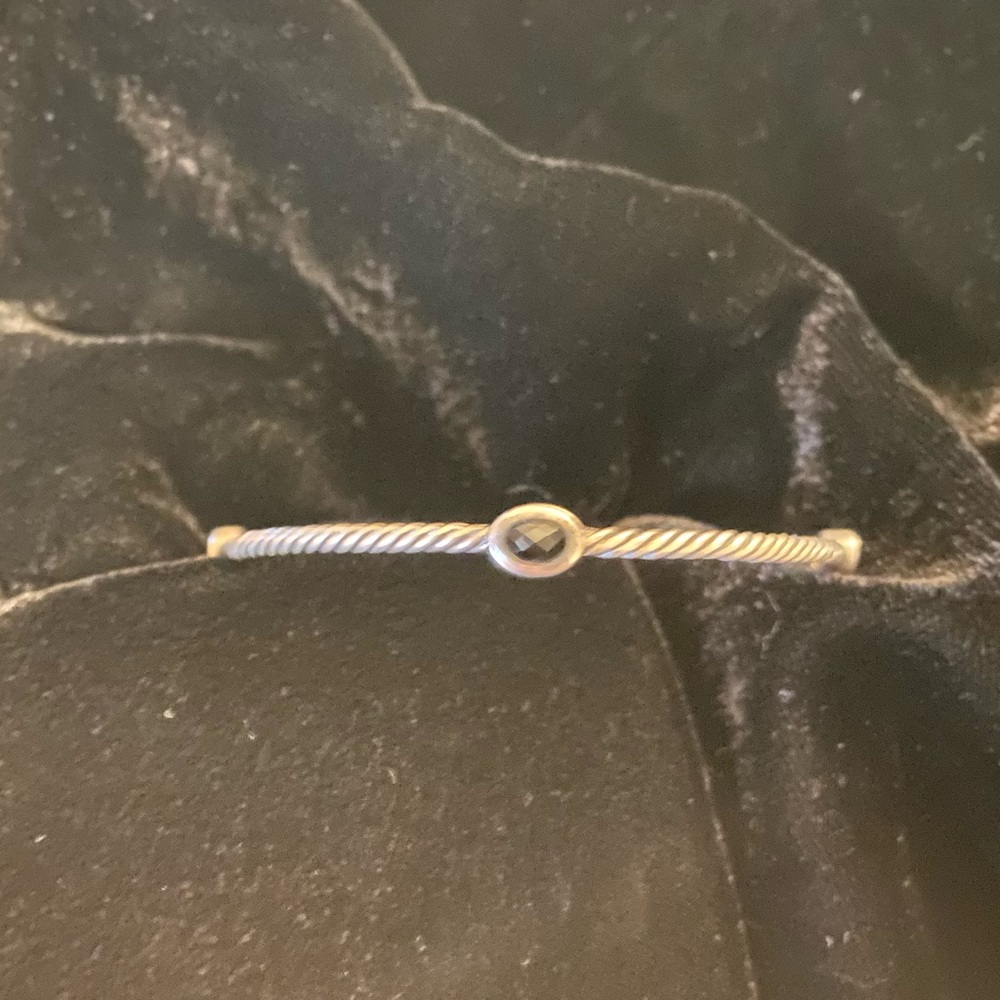 David Yurman 'Color Classics' Onyx 4-Station Bangle